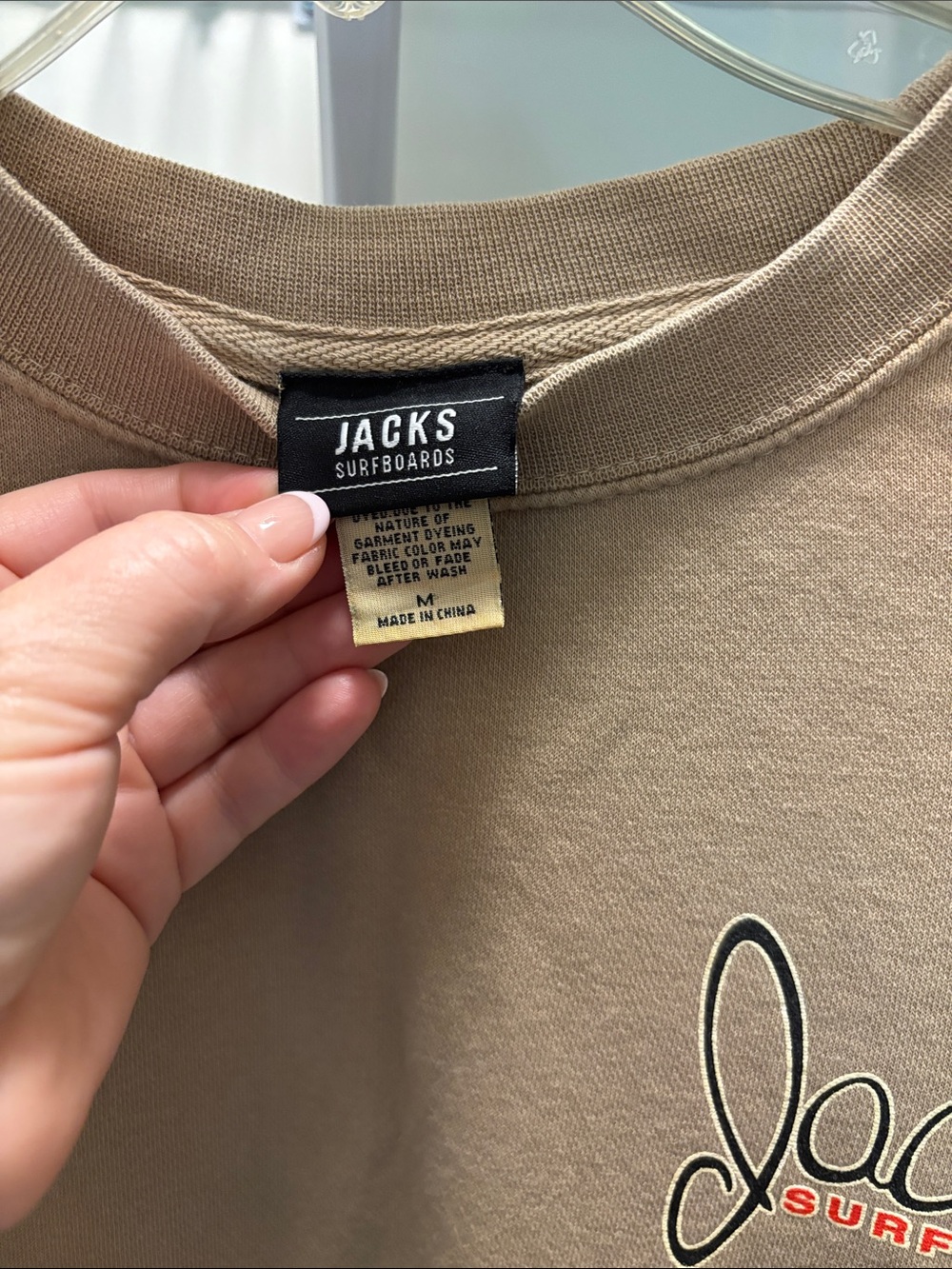 Jack's Surfboards Little Dude Pigment Crewneck Sweatshirt View 2